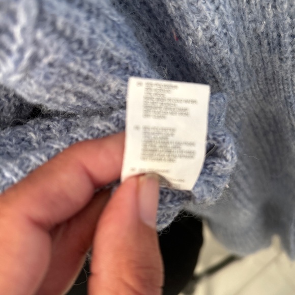 Blue Tiered Sleeve Cottagecore Cardigan - Picture 5 of 5